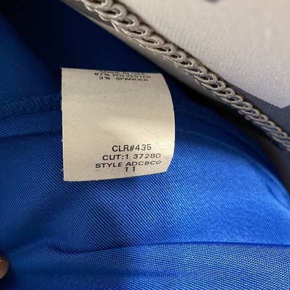 Rampage formal royal blue long dress.  sz 11 - Picture 7 of 7